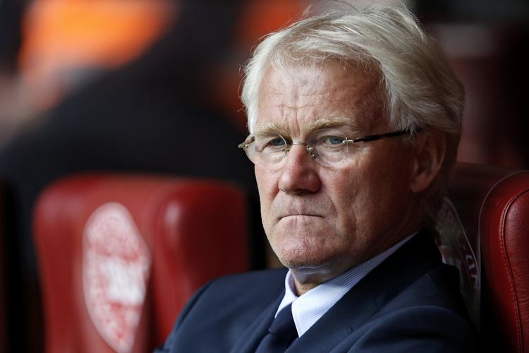 Klar. Landstræner Morten Olsen samler landsholdet i løbet af søndag og mandag, inden rejsen til Albanien forestår  og der trænes på Ruzhdi Bizhura Stadium fredag i næste uge kl. 18.30 