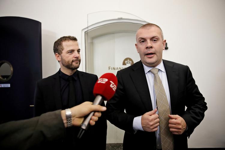 Beskatning. Finansminister Bjarne Corydon og økonomi- og indenrigsminister Morten Østergaard, da de tidligere i dag præsenterede nye initativer på pensionsområdet. 