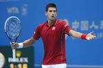 finaleklar. Novak Djokovic var kun sjældent presset eller i tvivl i semifinalen mod Andy Murray. 