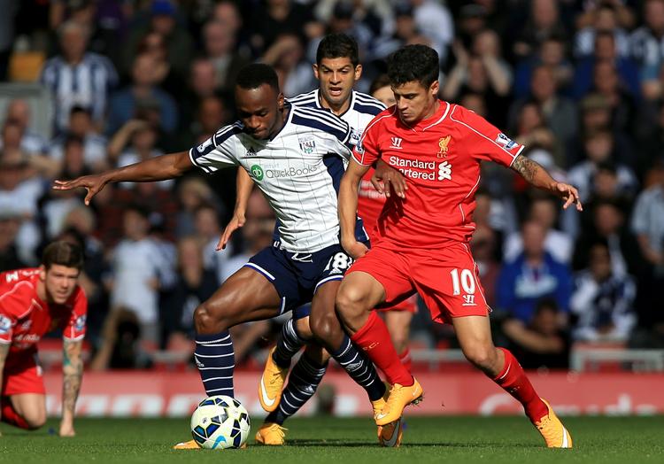 2-1. Efter nogle mindre inspirerende kampe af Liverpool, var midtbanen dominerende mod West Bromwich, som fortjent blev besejret. 