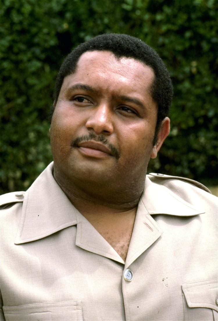 Dødsfald. Haitis tidligere diktator Jean-Claude Duvalier, også  kendt som 'Baby Doc' er død. Her er han fotograferet ved en pressekonference i  Port Au Prince på Haiti i 1980. 