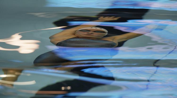 REKORDER. I både 50 meter rygcrawl og 100 meter medley satte Mie Ø. Nielsen dansk rekord ved World Cup-stævnet i Moskva. 