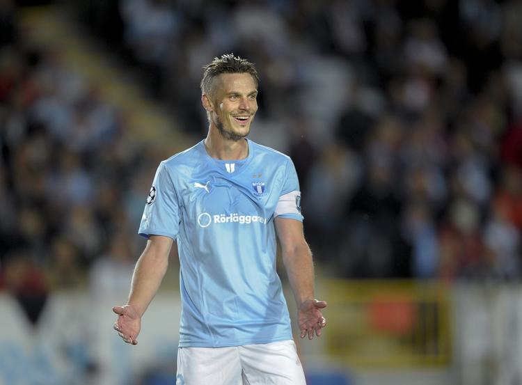 MATCHVINDER. Efter to mål i Champions League-sejren i onsdags blev Markus Rosenberg også matchvinder i dag mod AIK. 