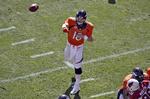 Rekordjagt. Det er et spørgsmål om tid, før Manning overtager rekorden for flest TD-kast fra Brett Favre. 