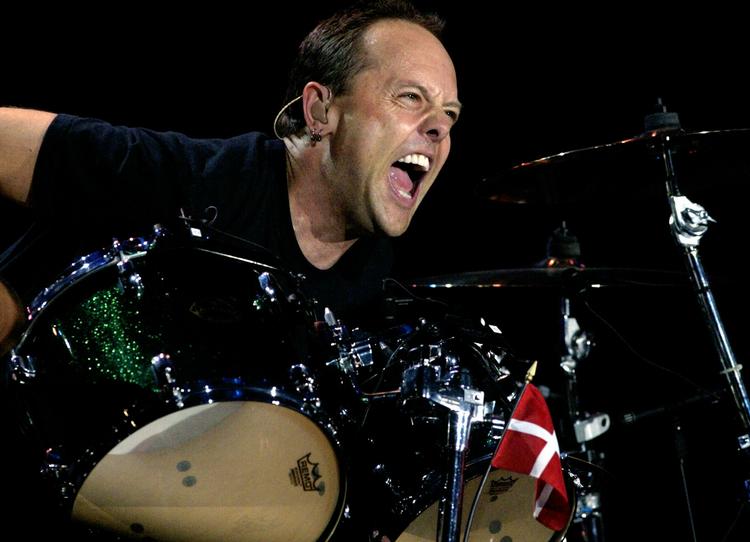 Sceneskift. Lars Ulrich vil formentlig være en smule mere afdæmpet, når han spiller på Huset KBH under Wundergrund-festivalen. (arkivfoto) 