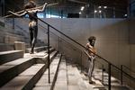 Evolution. Forfædrene tager imod på det nye Moesgaard Museum. Her Turkanadrengen på 1,5 milioner år og homo sapiens på 160.000 år. 