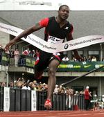 steroider. Justin Gatlin er to gange blevet nappet i dopingkontrollen efter misbrug af væksthormoner. Men amerikaneren fortsætter øjensynligt med at have effekt af sit snyderi. 