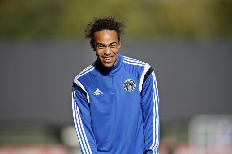 Målfarlig. Yussuf Poulsen har scoret seks gange i syv kampe for sin tyske klub Leipzig i denne sæson, hvor de som oprykkere ligger med helt i toppen af 2. Bundesliga. 