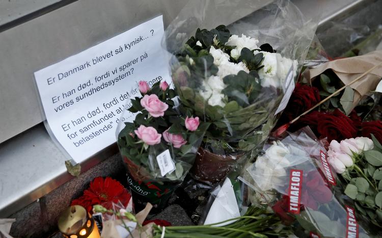 Mindes. Den 33-årige hjemløse døde ved Amagerbro Station. 