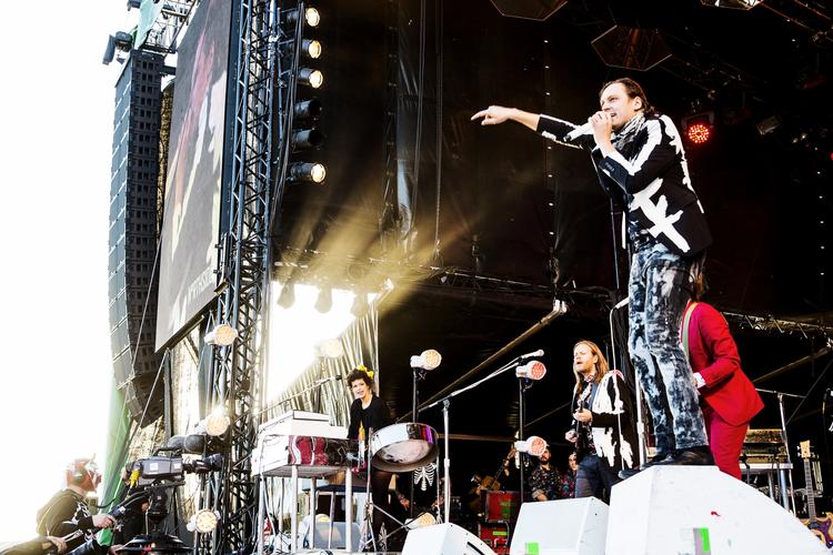 Slut. Ejerne af Skandinavian dropper bookingaktiviteter og vil fremover udelukkende koncentrere sig om festivaldrift. Her ses Arcade Fire på årets Northside Festival i Aarhus. 