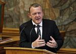 Debat. Ved åbningsdebatten i Folketinget forholdt  Venstres formand Lars Løkke Rasmussen sig til DF og LA's forslag om at stramme asylpolitikken.. 