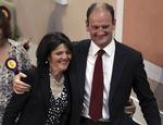 Indvalgt. Det EU- og indvandrerkritiske parti Ukip har fået sin første mand i det britiske underhus: Douglas Carswell, der tidligere repræsenterede de konservative. 