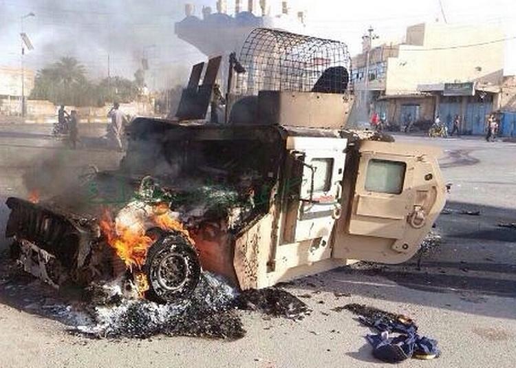 Anbar. Den irakiske Anbar-provins er ved at blive løbet over ende af Islamisk Stat. 