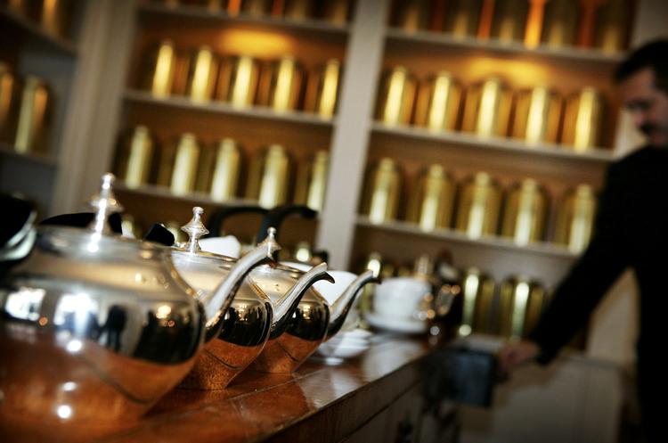 Te-tid. Tebutikken Perchs har åbnet Perchs Tea Room. 