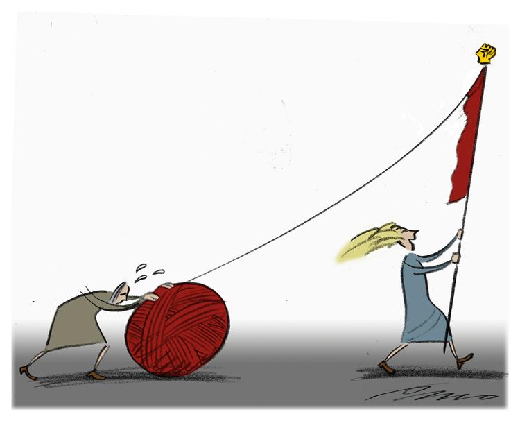 Tegning. Per Marquard Otzen 