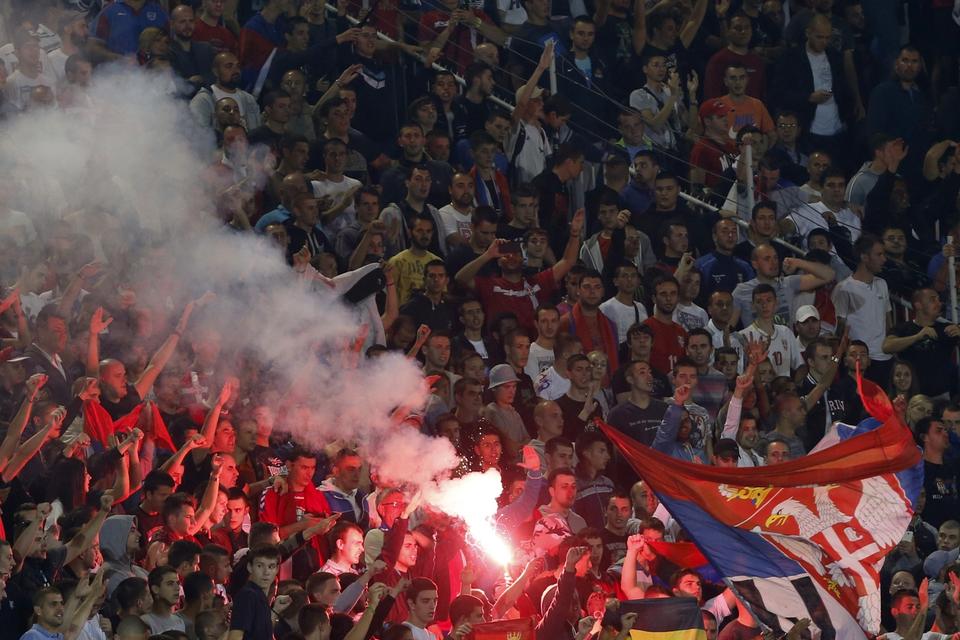 Serbia Albania Euro Soccer