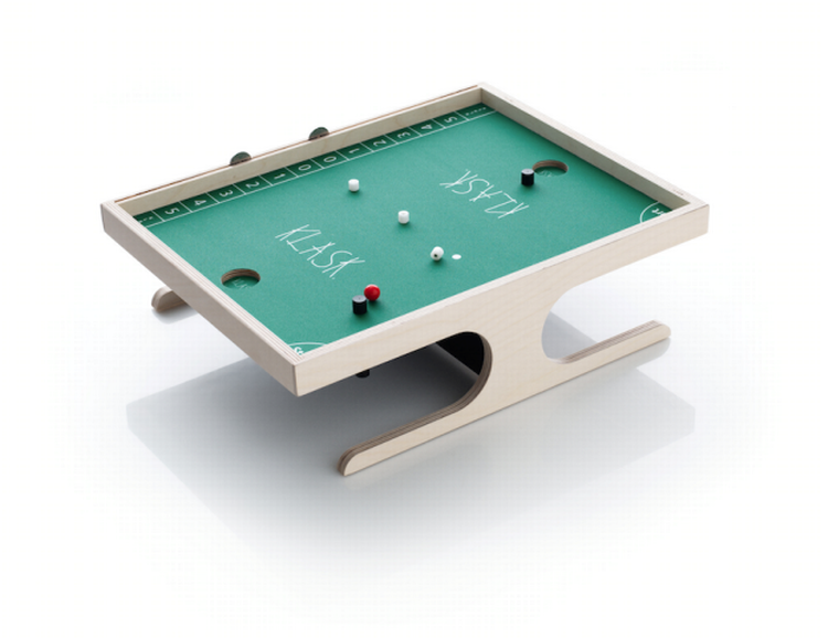 Klask. Dansk brætspil, som står foran en potentielt stor international succes. 