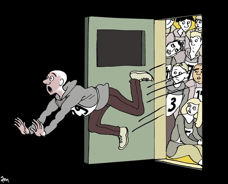 Tegning. Anne-Marie Steen Petersen 