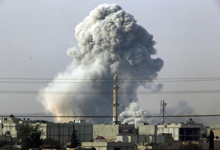 Borgerkig. De seneste par uger har der blandt andet være kampe om byen Kobane tæt på grænsen mellem Tyrkiet og Syrien. 