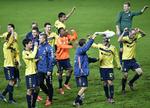 JUBEL. Den største sejr i tre år skabte jubel i Brøndby. 