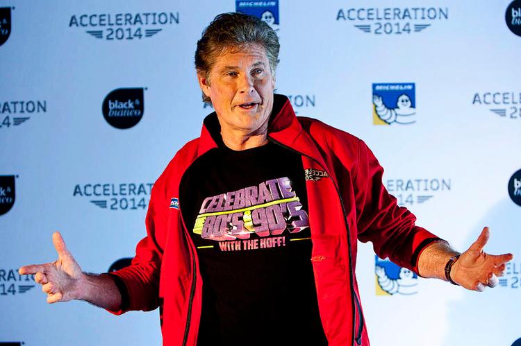 Ikon. David Hasselhoff nægter stædigt at forsvinde fra spotlightet. 