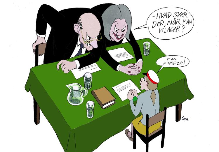 Tegning. Anne-Marie Steen Petersen 