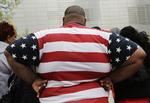 OVERVÆGT. Stars and Stripes bliver godt spilet ud hos den tredjedel af amerikanerne, der vejer alt for meget. 
