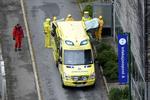 Udskrevet. Ambulancen, der bragte ebolasmittet medarbejder fra Læger uden Grænsertil til Ullevål Sygehus. 