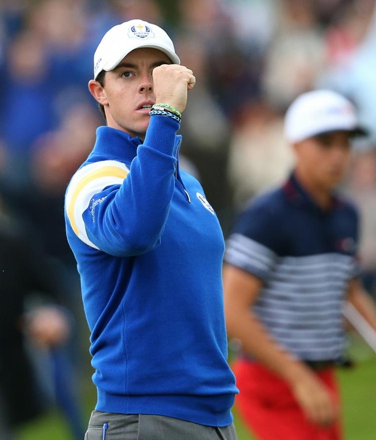 Vinder. Rory McIlroy var for et par uger siden den toneangivende spiller, da Europa slog USA i Ryder Cuppen. 