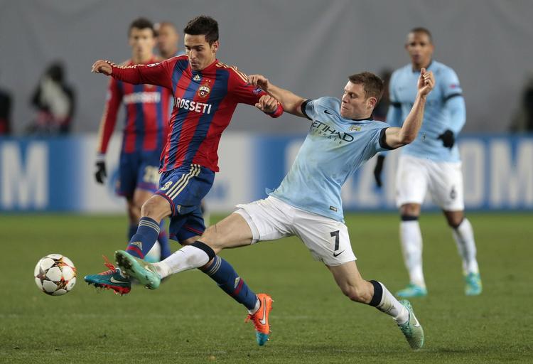 2-2. Manchester City dummede sig mod upåagtede CSKA Moskva, og englænderne kan nu få problemer i Champions Leagues dynamitpulje. 