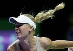 spillestil. Caroline Wozniacki viste igen god defensiv tennis mod Maria Sharapova, men der er kommet nye offensive våben i danskerens arsenal. 