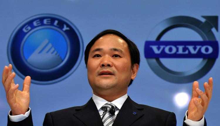 Formand for Geely Holding Group, Li Shufu, giver svenske Volvo frie tøjler til at udvikle fremtidens Volvoer. Målet er 800.000 solgte biler i 2020. 
