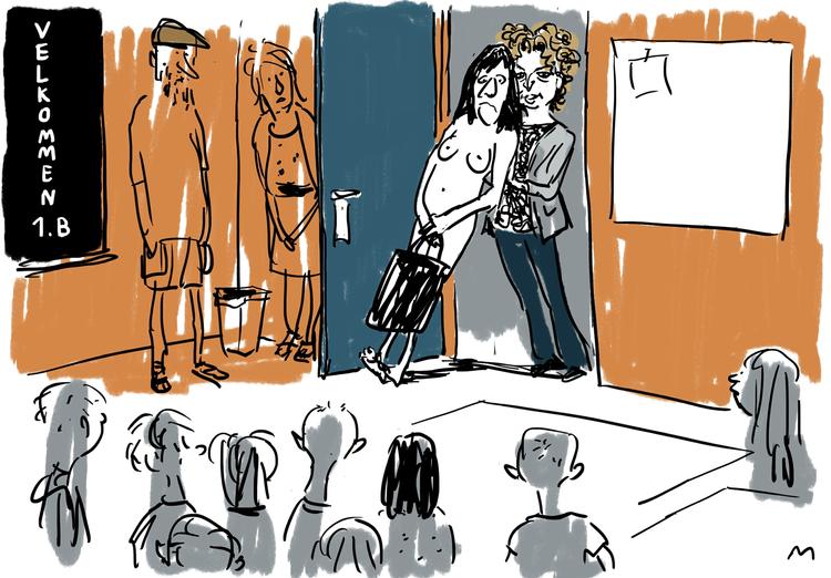 Tegning: Mette Dreyer 