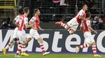 1-2. Arsenals sejrsmål i Bruxelles blev scoret af Lukas Podolski. 