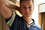Sebastian Lyth, 17 år, diagnosticeret med Hodgkin lymfom (lymfekræft) i 2013. 