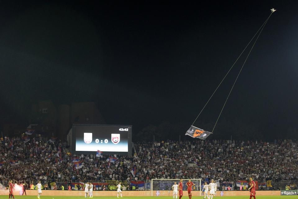 Serbia Albania Euro Soccer