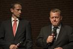 Opgør. Der var drama til det sidste, da Kristian Jensen var tæt på at udfordre  Lars Løkke Rasmussen om formandsposten i Venstre. 