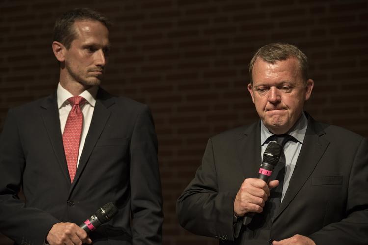 Opgør. Der var drama til det sidste, da Kristian Jensen var tæt på at udfordre  Lars Løkke Rasmussen om formandsposten i Venstre. 