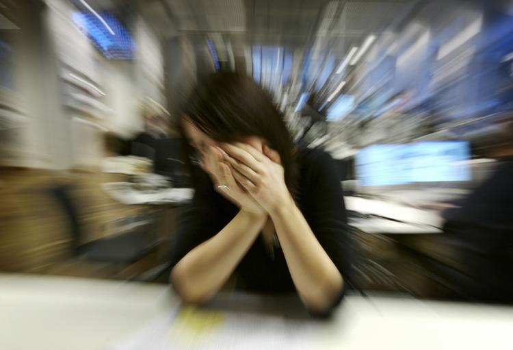 Stress. 63 procent sig overvejende eller helt enige i, at de inden for det seneste år har haft perioder, hvor de har følt sig stressede over arbejdet. 