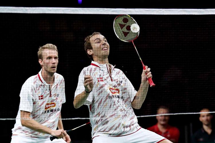 drama. Mathias Boe og Carsten Mogensen viste endnu en gang klasse i en stor turnering, da danskerne vandt All England. 