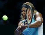 mærket. Serena Williams var meget hårdere ramt af Caroline Wozniackis aggressive spil, end det så ud til under semifinalen. 
