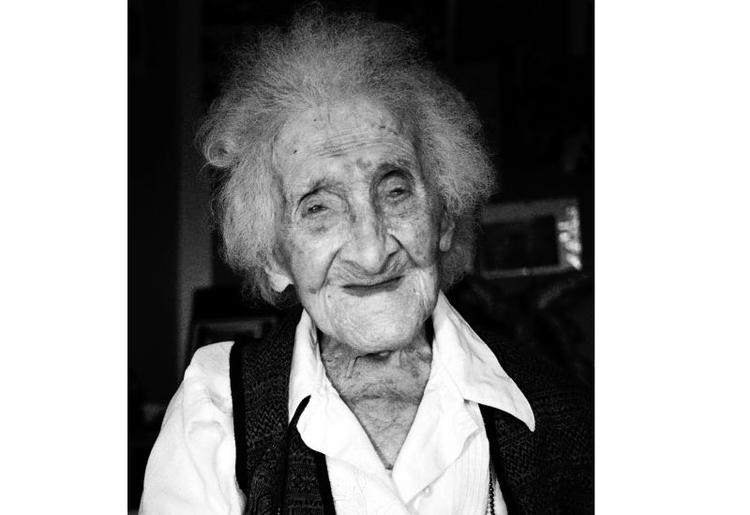 PORTRÆT. Jeanne Calement er verdens ældste kvinde med sine 122 år. 