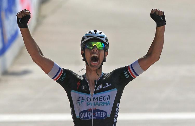 TRIUMFEN. Årets sejr i Paris-Roubaix er den hidtil største triumf for Niki Terpstra. 