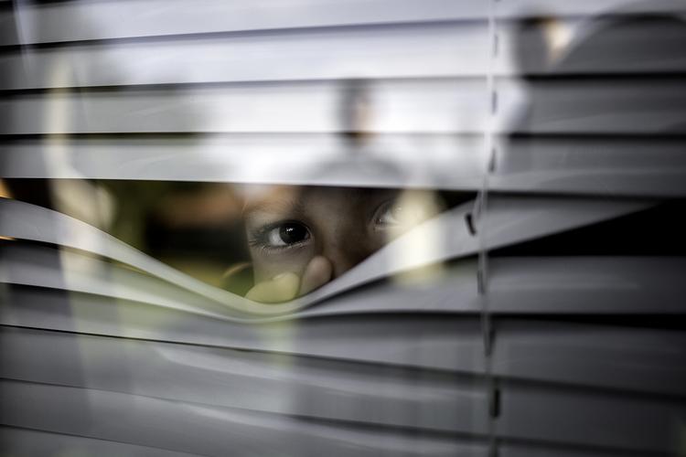 Ophold. En asylansøger fra Syrien, der er midlertidigt inkvarteret i en campinghytte på Hampen Sø Camping ved Norddjurs. 