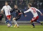 Mål. Ribery (i midten) lukkede kampen definitivt med sin 3-0-scoring ti minutter inde i 2. halvleg. 