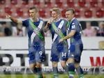 Formstærke. Wolfsburg tromler videre og er nu for alvor på kurs mod Champions League. 