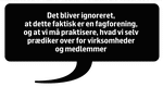 kritik. Et af de mange kritiske udsagn fra de ansatte i Dansk Magisterforening om arbejdsmiljøet i fagforeningen, der har 46.000 højtuddannede som medlemmer. Grafikken i teksten viser flere udsagn. 