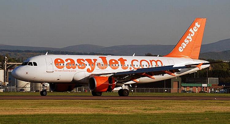 PREMIERE. Der var kun cirka 50 personer om bord på easyJets første flyvning fra København til Luton. (Arkivfoto) 