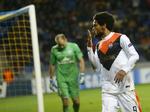 REKORD. Med sine fem mål i den seneste runde tangrede Luiz Adriano rekorden for flest mål i en Champions League-kamp. 