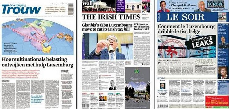 Lux-leaks. Medier fra hele verden har i dag skrevet om Luxembourgs hemmelige skatteaftaler. 
